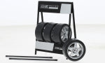 18SET014W - OZ CRONO SILVER SET OF 4 WHEELS
