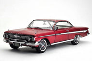 SUN2108 - 1961 CHEVROLET IMPALA SPORT COUPE MAROON