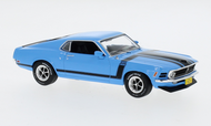 CLC569 - FORD MUSTANG BOSS 302 BLUE 1970