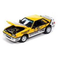 JLCT014A3 - 1988 FORD MUSTANG GT SALEEN GENERAL TIRE NO.19 YELLOW/WHITE