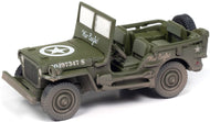 JLML010A6 - WWII WILLYS MB JEEP "THE ROAD TO LIBERTY" OLIVE DRAB DIRT EFFECTS