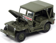 JLML011A3 - WILLYS MB JEEP UNITED STATES ARMY 'VIETNAM USO TOUR'