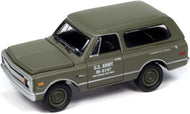 JLML011B6 - 1969 CHEVROLET BLAZER GREEN 'UNITED STATES ARMY'