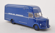 NEO46100 - MERCEDES BENZ L3500 RACE TRANSPORTER BLUE