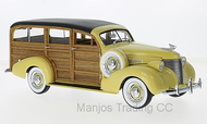 SUN6170 - 1939 CHEVROLET WOODY STATION WAGON CREAM