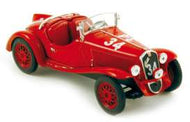 NOR770024 - FIAT BALILLA SPORT MILLE MIGLIA 1937 RED #34