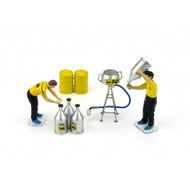F090 - FERRARI PIT CREW MECHANICS (FUEL SET)