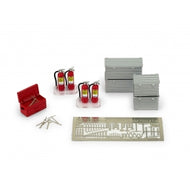 F093 - PIT GARAGE DIORAMA ACCESSORY SET