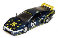 LMC077 - FERRARI BB512 #76 P.DIEUDONNE-J.XHENCEVAL-H.REGOUT LE MANS 1980 BLUE