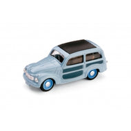 R029 - FIAT 500 C BELVEDERE 1951/55 CLOSED BLUE
