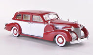 WB022 - 1939 CADILLAC FLEETWOOD V8 LIMOUSINE RED/WHITE