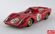 BST9493 - FERRARI 312P SPYDER LE MANS TEST 1967 BRAMBILLA-SCHETTY