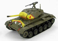 HG3602 - M24 CHAFFEE 79th TANK BTTN , HAN RIVER , KOREA 1951