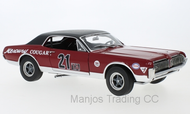 SUN1583 - 1967 MERCURY COUGAR RACING #21 MARTY BEAULIEU 2012 SVRA WATKINS GLEN HISTORIC ENDURO 200