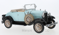 SUN6126 - 1931 FORD MODEL A ROASTER BLUE