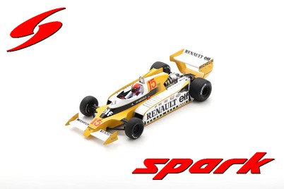 18S590 - RENAULT TS11 #15 WINNER FRENCH GP 1979 JEAN-PIERRE JABOUILLE