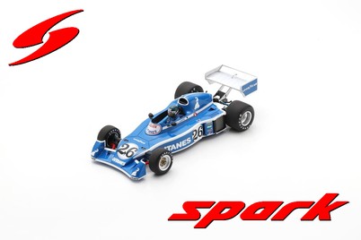 18S711 - LIGIER JS5 #26 3RD BEGIAN GP 1976 JACQUES LAFFITE