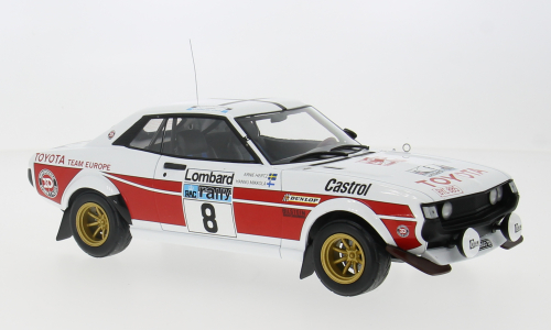 18RMC189A - TOYOTA CELICA 2000 GT (RA21) #8 RAC RALLY 1977