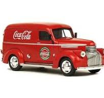 443045 - COCA-COLA 1945 PANEL DELIVERY VAN 1:43