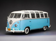 SUN5086 - VOLKSWAGEN COMBI SAMBA WHITE/BLUE