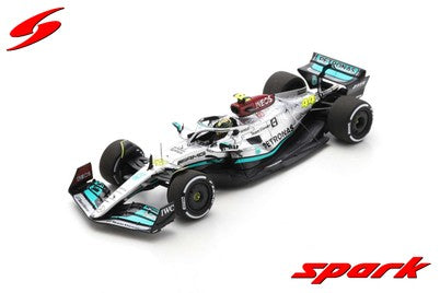 S8542 - MERCEDES-AMG PETRONAS F1 W13E PERFORMANCE #44 MERCEDES-AMG PETRONAS F1 TEAM 2ND FRENCH GP 2022 LEWIS HAMILTON 300TH GP
