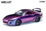 WA180102 - TOYOTA SUPRA A80 PURPLE RHD WITH ENGINE MODEL