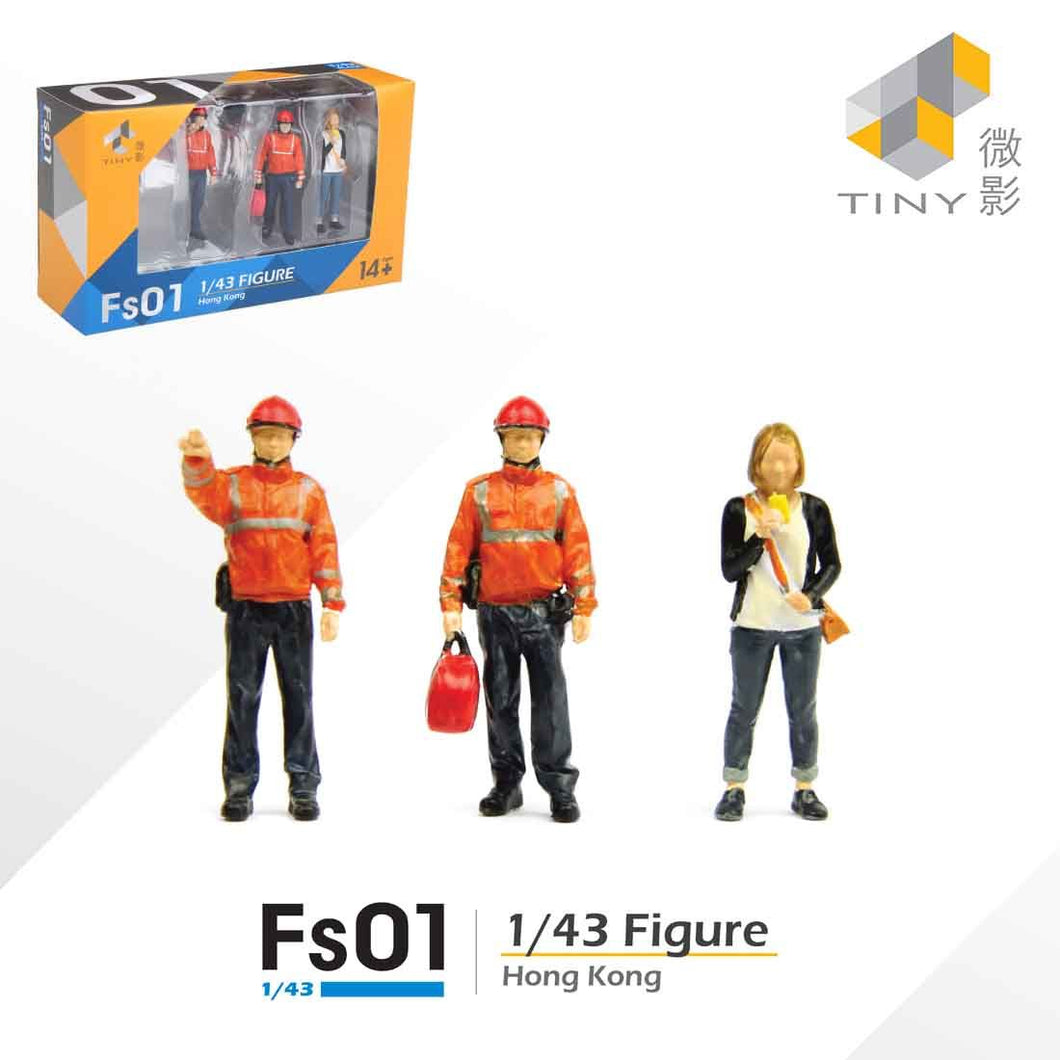 ATFS43001 - 3 x FIGURE  SET FS01