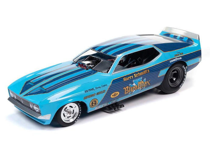 AW299 - 1973 FORD MUSTANG FUNNY CAR HARRY SCHMIDT'S BLUE MAX