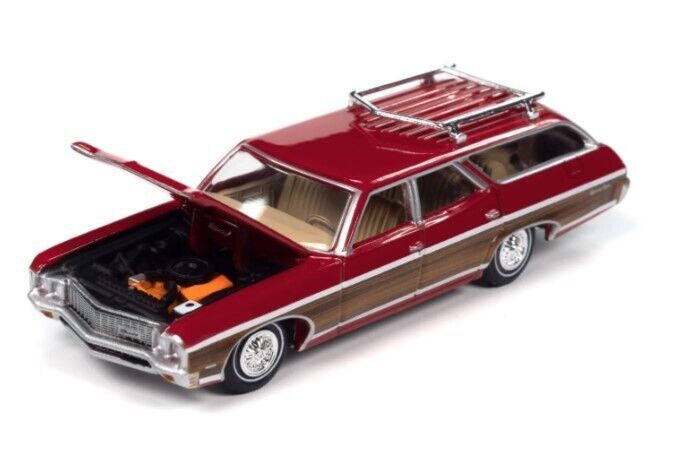 AWSP169A - 1970 CHEVY KINGSWOOD ESTATE RED