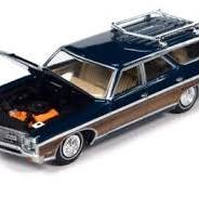 AWSP169B - 1970 CHEVY KINGSWOOD ESTATE BLUE