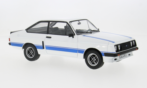 MCG18350 - FORD ESCORT MKII RS 2000 1977 WHITE/BLUE