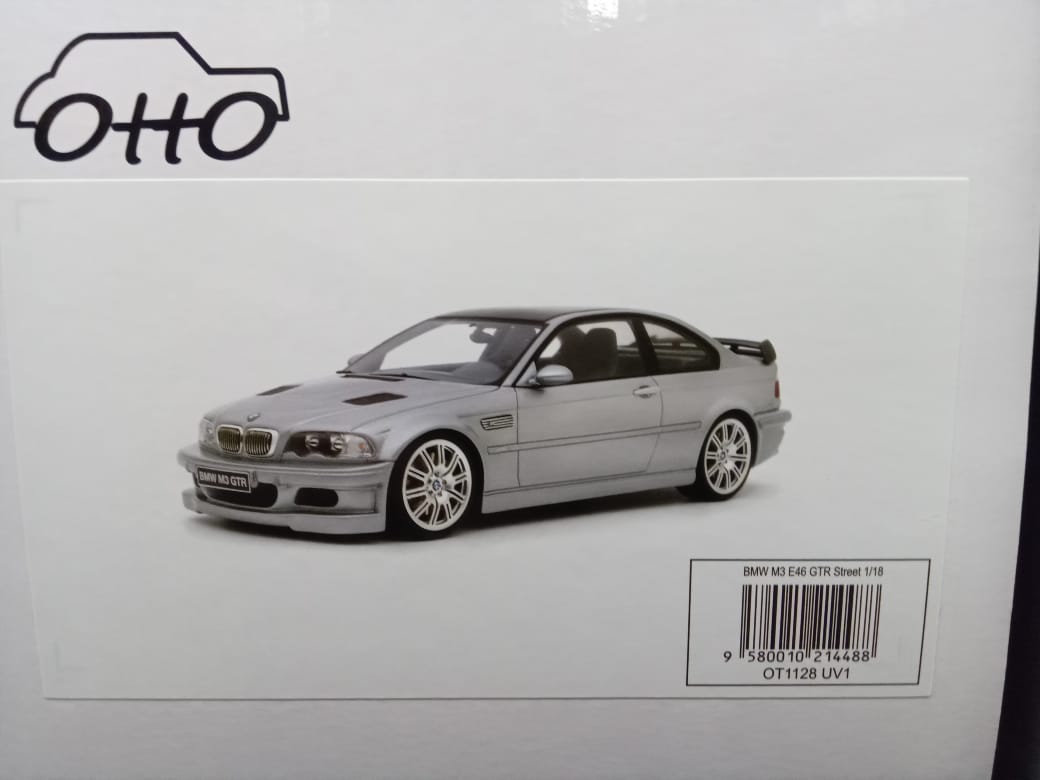 OT1128 - BMW E46 M3 GTR STREET TITAN SILVER 2001