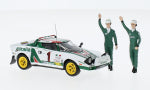 SPRM001-77 - LANCIA STRATOS RALLY CAR 1977 WITH FIGURINES