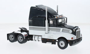 TR183 - KENWORTH T600 A BLACK AND WHITE 1986
