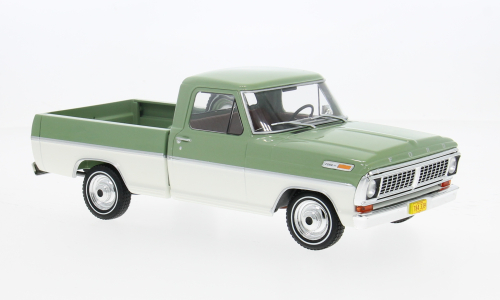 WB124252 - FORD F-100 GREY/WHITE
