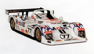 TRO1305 - PORSCHE LMP1 2ND PETIT LE MANS 1998 ALBORETO JOHANSSON MULLER #77