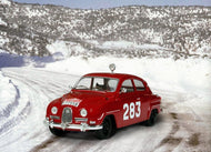 TRO1503 - SAAB 96 1ST MONTE CARLO 1963 ERIK CARISSON GUNNAR PALM #283