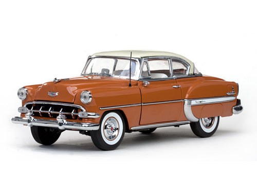 SUN1708 - 1954 CHEVROLET BEL AIR HARD TOPE COUPE IVORY TAN