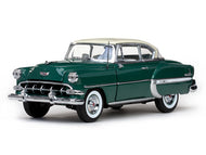 SUN1709 - 1954 CHEVROLET BEL AIR HARD TOPE COUPE IVORY GREEN