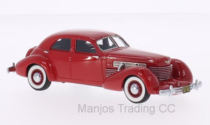 NEO45740 - CORD 812 SUPERCHARGED SEDAN RED 1937