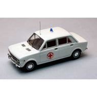 RIO4187 - FIAT 128 QUATTRO PORTE RED 1970 (RED CROSS)