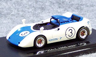 EBB43664 - TOYOTA 7 1969 JAPAN GP WHITE/BLUE