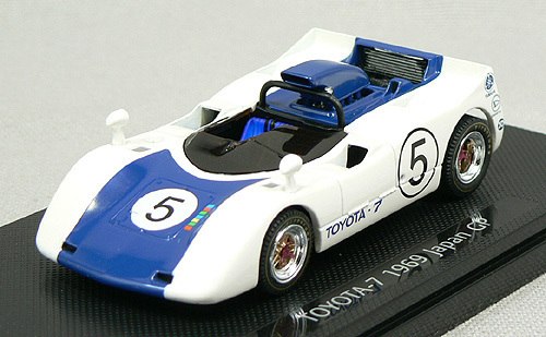 EBB43665 - TOYOTA 7 1969 JAPAN GP WHITE/DARK BLUE
