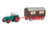 450780300 - HANOMAG ROBUST 900 WITH WAGON AND HUT LOAD
