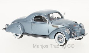 NEO45752 - LINCOLN ZEPHYR COUPE LIGHT BLUE 1937