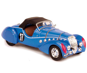 NOR473201 - PEUGEOT 302 DARL'MAT BLUE OF THE 24H OF LE MANS 1937 #27