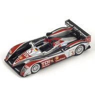 87S095 - AUDI R10 TDI AUDI SPORT TEAM JOEST #3 4TH LE MANS 2008 A.PREMAT- M.ROCKENFELLER- L.LUHR