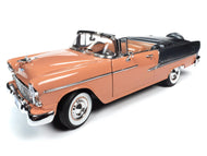AMM1221 - 1955 CHEVY BEL AIR CONVERTIBLE CORAL/GREY