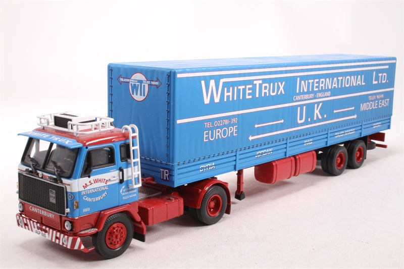 CC15601 - VOLVO F89 TILT TRAILER WHITE TRUX INTERNATIONAL LTD CANTERBURY KENT