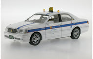 JC047 - TOYOTA ZERO CROWN TAXI TOKYO 2000 BLUE AND WHITE